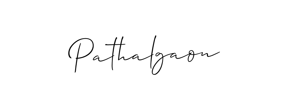 It looks lik you need a new signature style for name Pathalgaon. Design unique handwritten (Allison_Script) signature with our free signature maker in just a few clicks. Pathalgaon signature style 2 images and pictures png