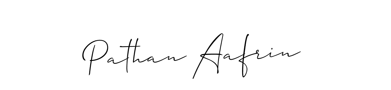 Allison_Script is a professional signature style that is perfect for those who want to add a touch of class to their signature. It is also a great choice for those who want to make their signature more unique. Get Pathan Aafrin name to fancy signature for free. Pathan Aafrin signature style 2 images and pictures png
