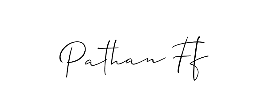 Also You can easily find your signature by using the search form. We will create Pathan Ff name handwritten signature images for you free of cost using Allison_Script sign style. Pathan Ff signature style 2 images and pictures png