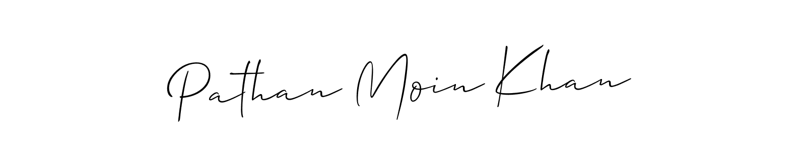 Best and Professional Signature Style for Pathan Moin Khan. Allison_Script Best Signature Style Collection. Pathan Moin Khan signature style 2 images and pictures png