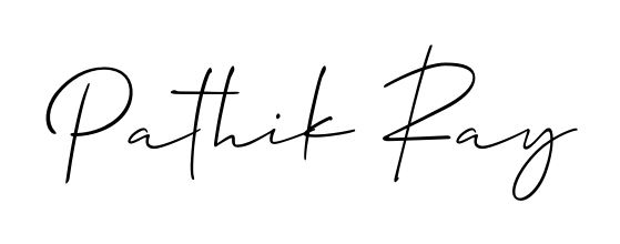 The Allison_Script lettering style adds unique flourish to name Pathik Ray. Stand out with a custom digital autograph made in seconds. Pathik Ray signature style 2 images and pictures png