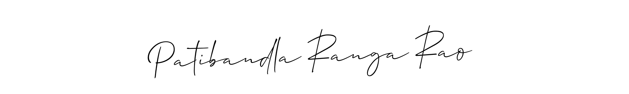 Patibandla Ranga Rao stylish signature style. Best Handwritten Sign (Allison_Script) for my name. Handwritten Signature Collection Ideas for my name Patibandla Ranga Rao. Patibandla Ranga Rao signature style 2 images and pictures png