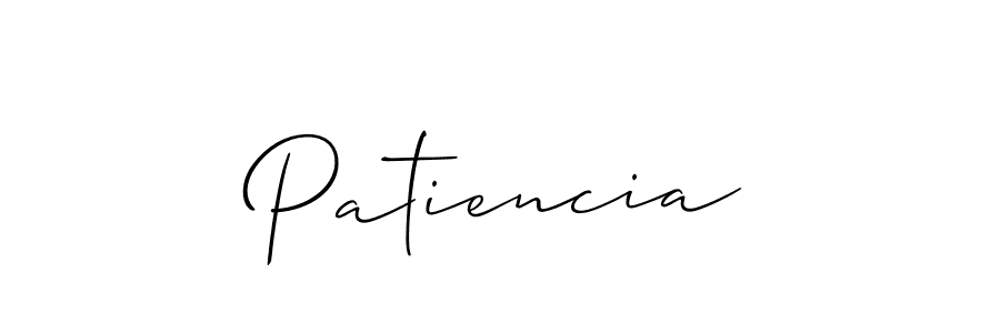 You can use this online signature creator to create a handwritten signature for the name Patiencia. This is the best online autograph maker. Patiencia signature style 2 images and pictures png