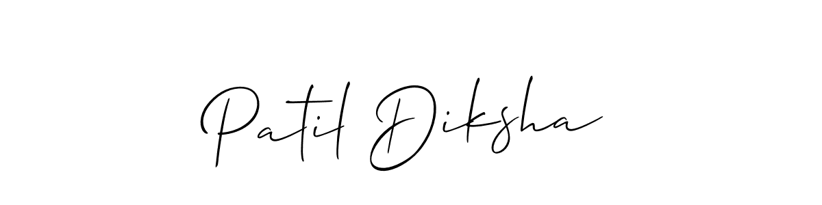 Make a beautiful signature design for name Patil Diksha. Use this online signature maker to create a handwritten signature for free. Patil Diksha signature style 2 images and pictures png