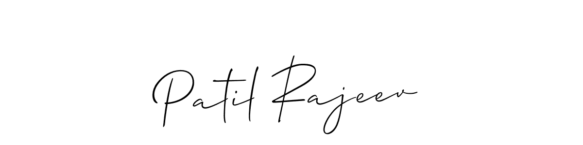 Best and Professional Signature Style for Patil Rajeev. Allison_Script Best Signature Style Collection. Patil Rajeev signature style 2 images and pictures png