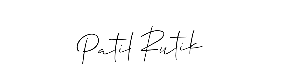 How to Draw Patil Rutik signature style? Allison_Script is a latest design signature styles for name Patil Rutik. Patil Rutik signature style 2 images and pictures png