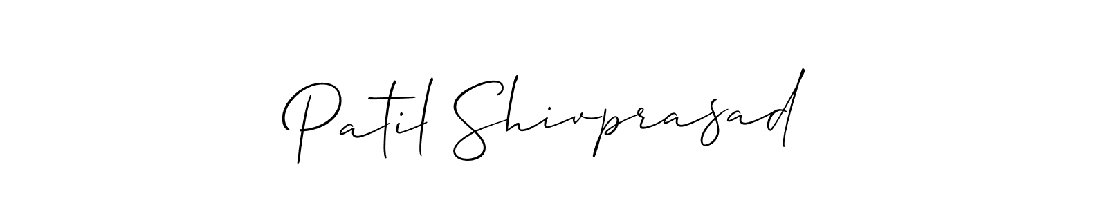 The best way (Allison_Script) to make a short signature is to pick only two or three words in your name. The name Patil Shivprasad include a total of six letters. For converting this name. Patil Shivprasad signature style 2 images and pictures png