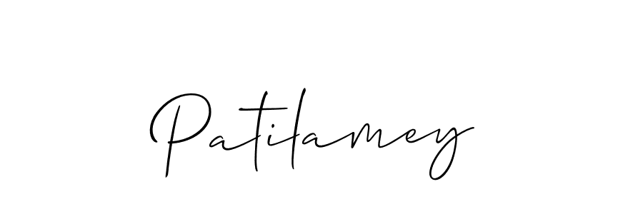 if you are searching for the best signature style for your name Patilamey. so please give up your signature search. here we have designed multiple signature styles  using Allison_Script. Patilamey signature style 2 images and pictures png