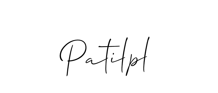 It looks lik you need a new signature style for name Patilpl. Design unique handwritten (Allison_Script) signature with our free signature maker in just a few clicks. Patilpl signature style 2 images and pictures png