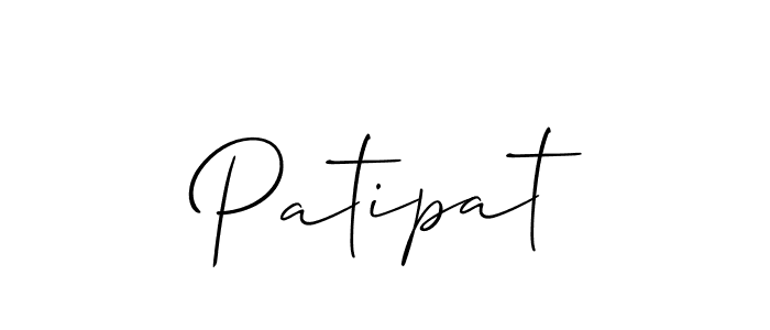 Best and Professional Signature Style for Patipat. Allison_Script Best Signature Style Collection. Patipat signature style 2 images and pictures png