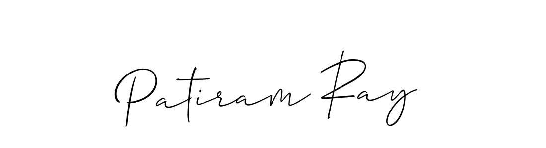 It looks lik you need a new signature style for name Patiram Ray. Design unique handwritten (Allison_Script) signature with our free signature maker in just a few clicks. Patiram Ray signature style 2 images and pictures png