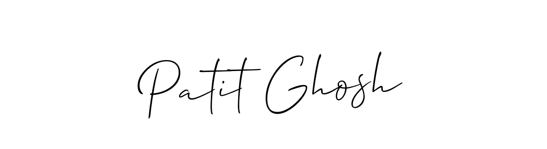 Best and Professional Signature Style for Patit Ghosh. Allison_Script Best Signature Style Collection. Patit Ghosh signature style 2 images and pictures png