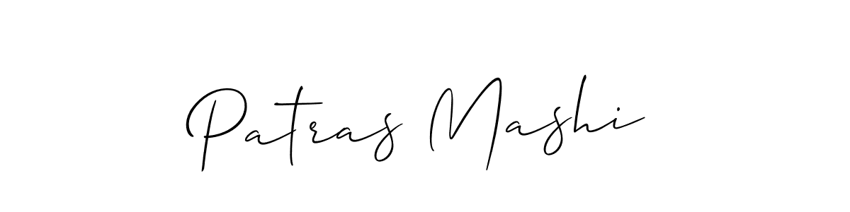 Patras Mashi stylish signature style. Best Handwritten Sign (Allison_Script) for my name. Handwritten Signature Collection Ideas for my name Patras Mashi. Patras Mashi signature style 2 images and pictures png