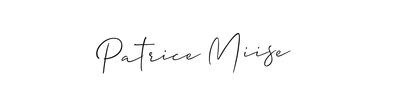Make a beautiful signature design for name Patrice Miise. Use this online signature maker to create a handwritten signature for free. Patrice Miise signature style 2 images and pictures png