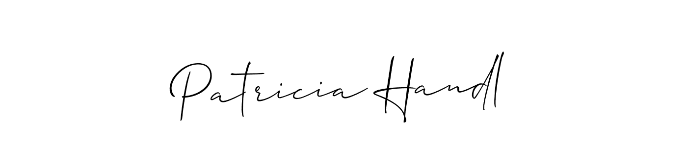 See photos of Patricia Handl official signature by Spectra . Check more albums & portfolios. Read reviews & check more about Allison_Script font. Patricia Handl signature style 2 images and pictures png