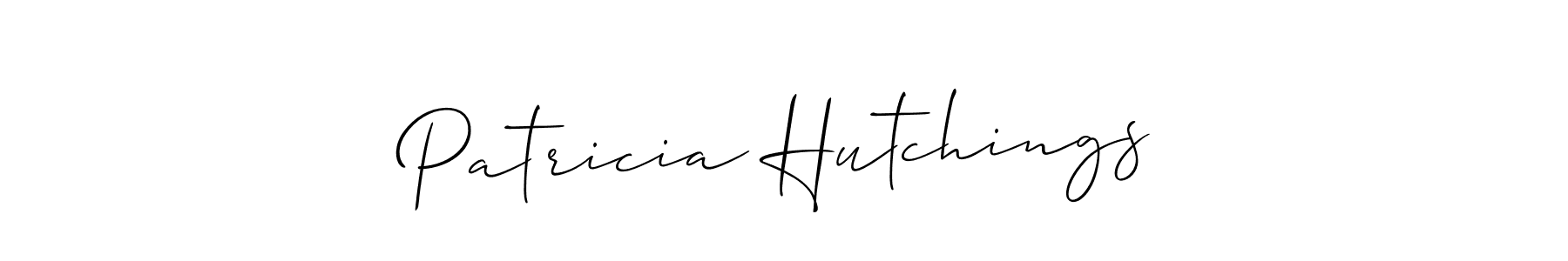 Also we have Patricia Hutchings name is the best signature style. Create professional handwritten signature collection using Allison_Script autograph style. Patricia Hutchings signature style 2 images and pictures png