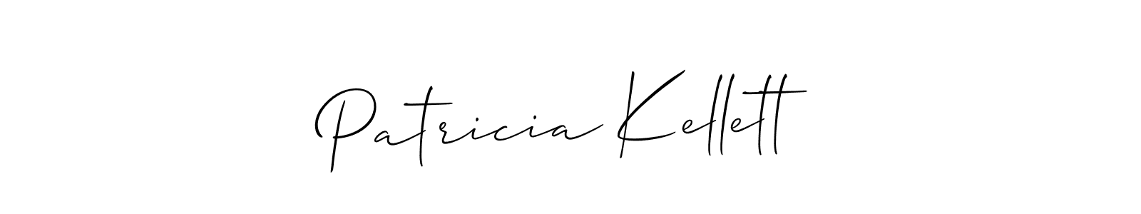 if you are searching for the best signature style for your name Patricia Kellett. so please give up your signature search. here we have designed multiple signature styles  using Allison_Script. Patricia Kellett signature style 2 images and pictures png