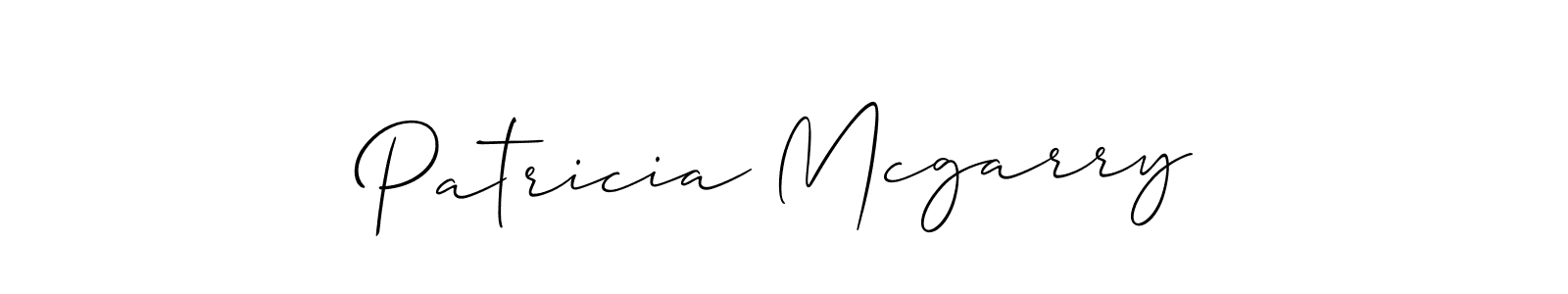 Use a signature maker to create a handwritten signature online. With this signature software, you can design (Allison_Script) your own signature for name Patricia Mcgarry. Patricia Mcgarry signature style 2 images and pictures png