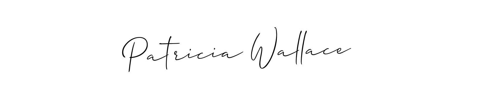 Create a beautiful signature design for name Patricia Wallace. With this signature (Allison_Script) fonts, you can make a handwritten signature for free. Patricia Wallace signature style 2 images and pictures png