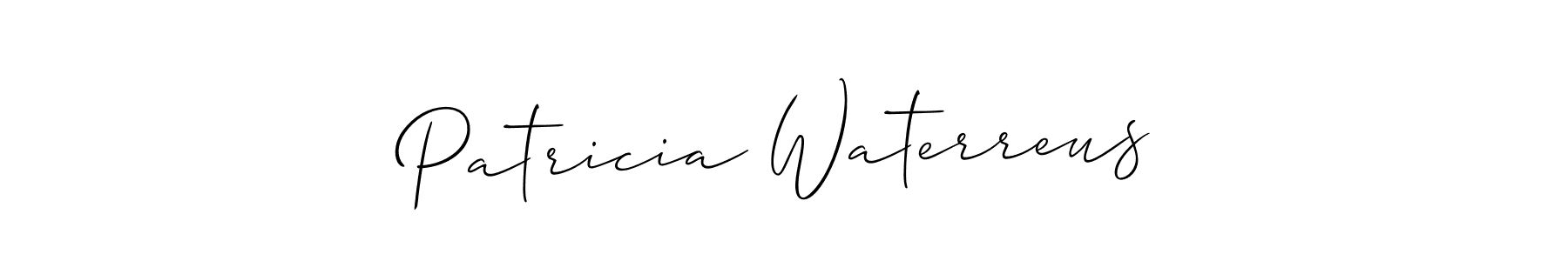 This is the best signature style for the Patricia Waterreus name. Also you like these signature font (Allison_Script). Mix name signature. Patricia Waterreus signature style 2 images and pictures png