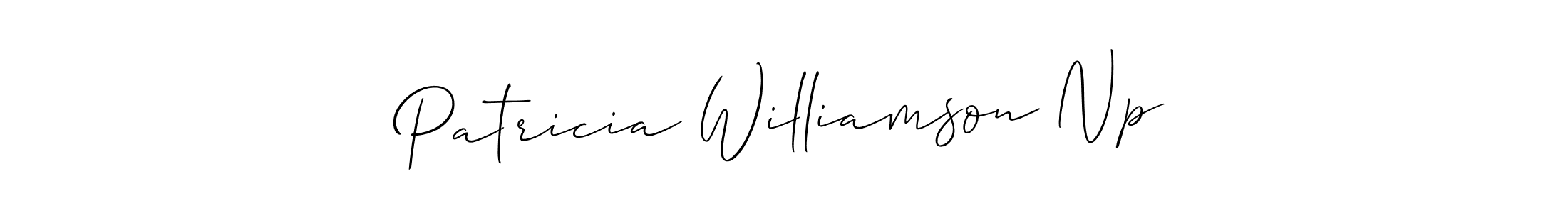 Once you've used our free online signature maker to create your best signature Allison_Script style, it's time to enjoy all of the benefits that Patricia Williamson Np name signing documents. Patricia Williamson Np signature style 2 images and pictures png