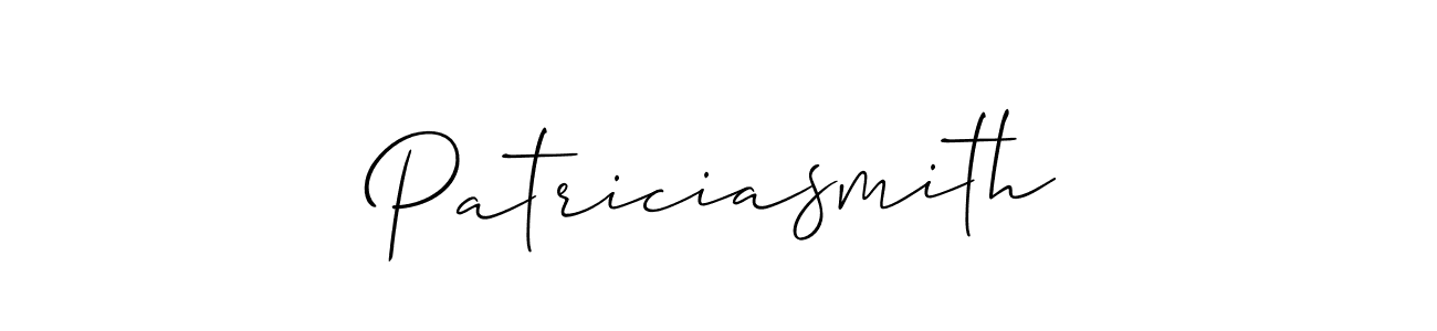 Also You can easily find your signature by using the search form. We will create Patriciasmith name handwritten signature images for you free of cost using Allison_Script sign style. Patriciasmith signature style 2 images and pictures png