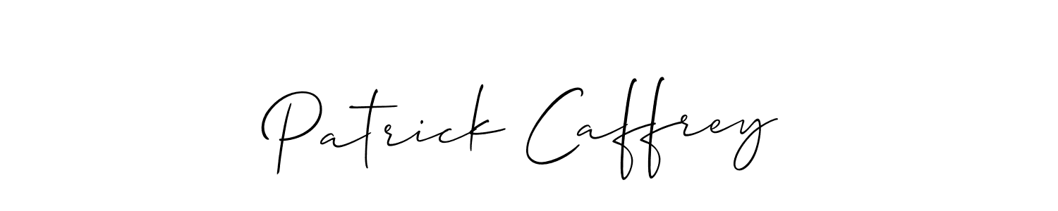 Best and Professional Signature Style for Patrick Caffrey. Allison_Script Best Signature Style Collection. Patrick Caffrey signature style 2 images and pictures png