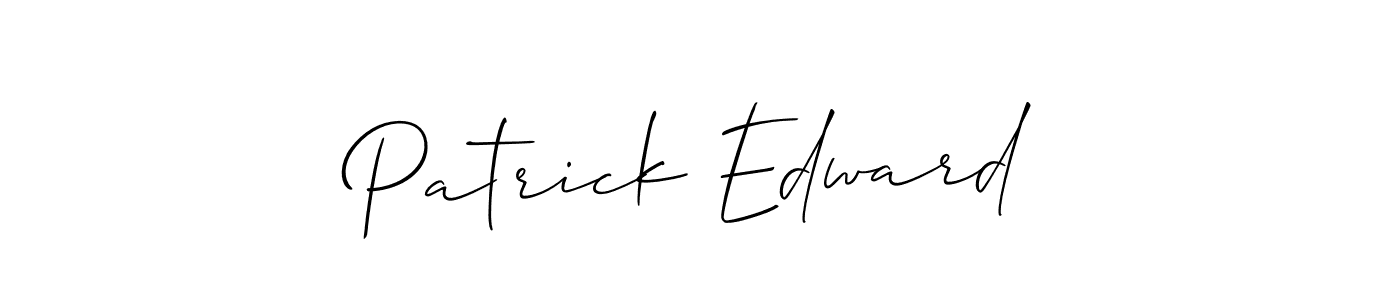 See photos of Patrick Edward official signature by Spectra . Check more albums & portfolios. Read reviews & check more about Allison_Script font. Patrick Edward signature style 2 images and pictures png