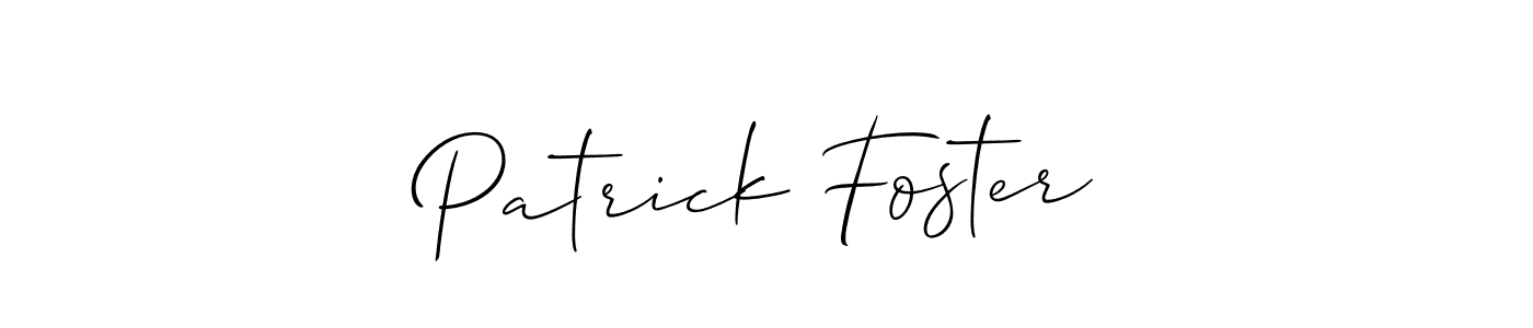 Make a short Patrick Foster signature style. Manage your documents anywhere anytime using Allison_Script. Create and add eSignatures, submit forms, share and send files easily. Patrick Foster signature style 2 images and pictures png