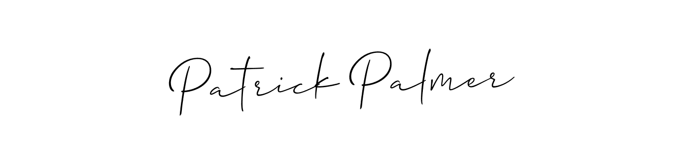 Create a beautiful signature design for name Patrick Palmer. With this signature (Allison_Script) fonts, you can make a handwritten signature for free. Patrick Palmer signature style 2 images and pictures png
