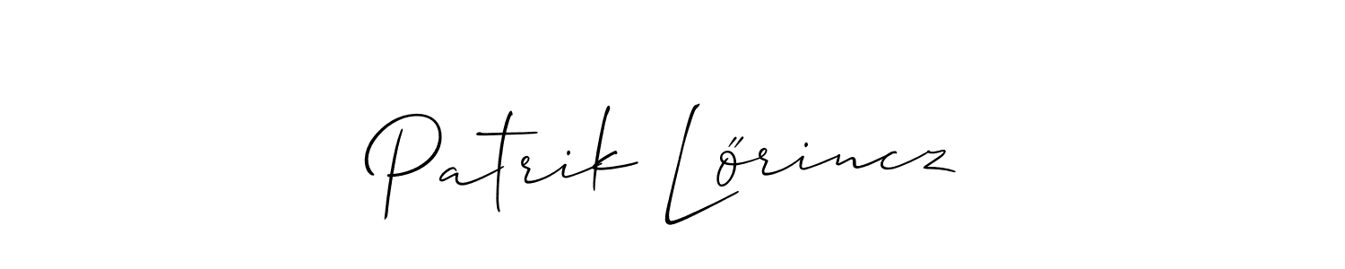 You can use this online signature creator to create a handwritten signature for the name Patrik Lőrincz. This is the best online autograph maker. Patrik Lőrincz signature style 2 images and pictures png