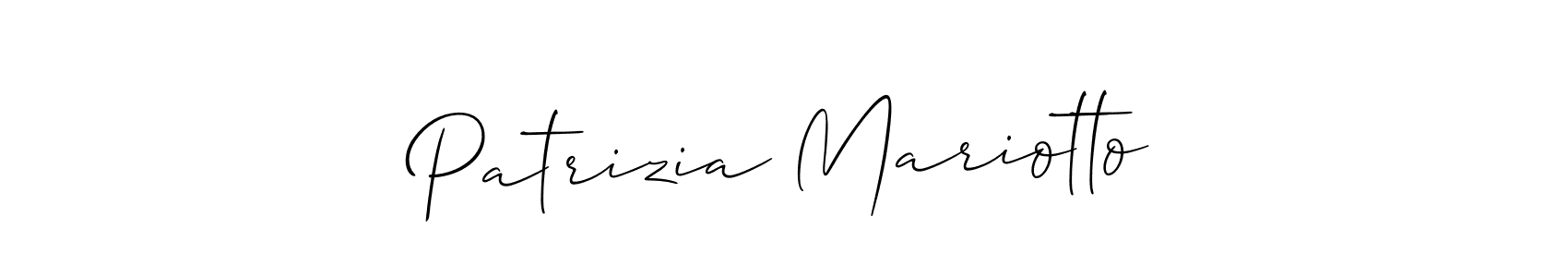 Once you've used our free online signature maker to create your best signature Allison_Script style, it's time to enjoy all of the benefits that Patrizia Mariotto name signing documents. Patrizia Mariotto signature style 2 images and pictures png