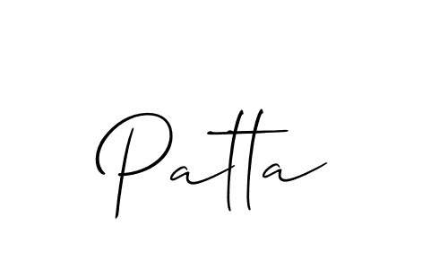 How to Draw Patta signature style? Allison_Script is a latest design signature styles for name Patta. Patta signature style 2 images and pictures png