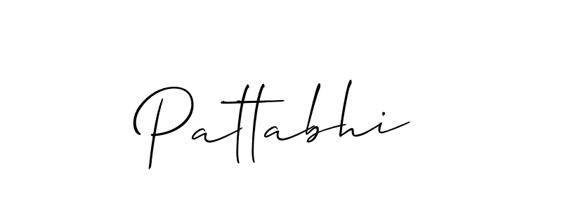 How to Draw Pattabhi signature style? Allison_Script is a latest design signature styles for name Pattabhi. Pattabhi signature style 2 images and pictures png