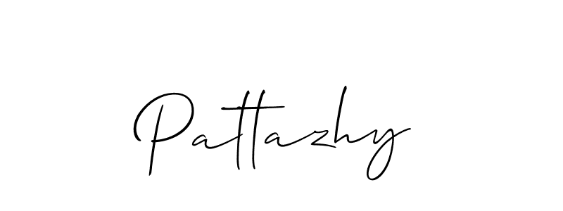 It looks lik you need a new signature style for name Pattazhy. Design unique handwritten (Allison_Script) signature with our free signature maker in just a few clicks. Pattazhy signature style 2 images and pictures png