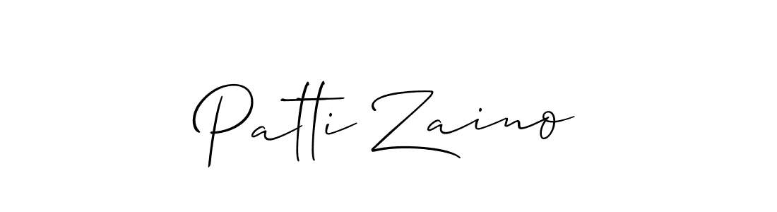 You can use this online signature creator to create a handwritten signature for the name Patti Zaino. This is the best online autograph maker. Patti Zaino signature style 2 images and pictures png