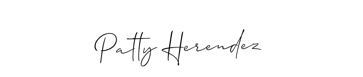 See photos of Patty Herendez official signature by Spectra . Check more albums & portfolios. Read reviews & check more about Allison_Script font. Patty Herendez signature style 2 images and pictures png