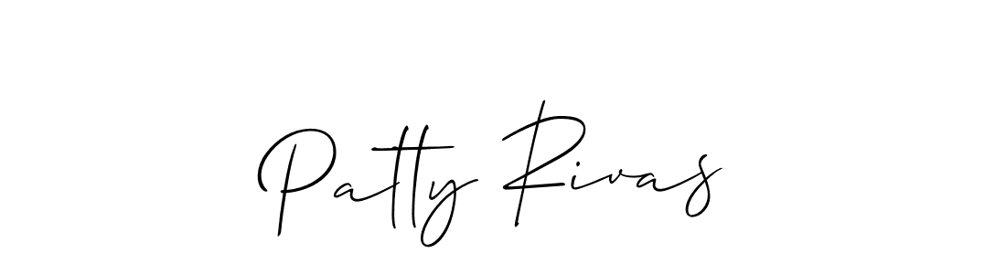 This is the best signature style for the Patty Rivas name. Also you like these signature font (Allison_Script). Mix name signature. Patty Rivas signature style 2 images and pictures png