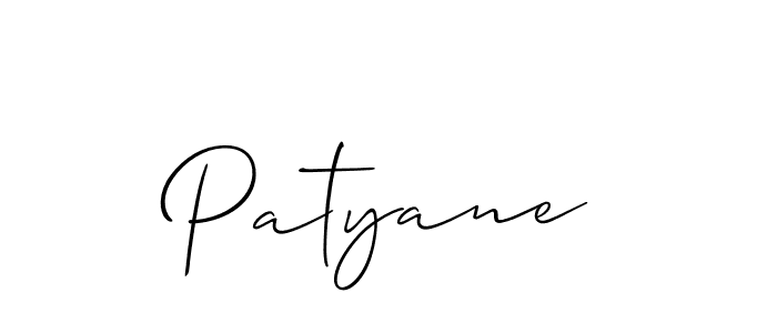 Once you've used our free online signature maker to create your best signature Allison_Script style, it's time to enjoy all of the benefits that Patyane name signing documents. Patyane signature style 2 images and pictures png