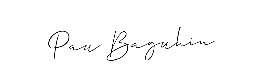 Best and Professional Signature Style for Pau Baguhin. Allison_Script Best Signature Style Collection. Pau Baguhin signature style 2 images and pictures png