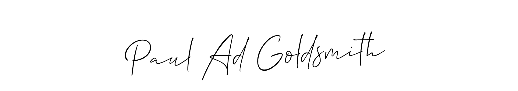 Also You can easily find your signature by using the search form. We will create Paul Ad Goldsmith name handwritten signature images for you free of cost using Allison_Script sign style. Paul Ad Goldsmith signature style 2 images and pictures png