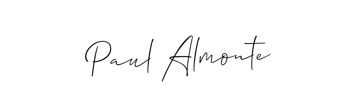 Create a beautiful signature design for name Paul Almonte. With this signature (Allison_Script) fonts, you can make a handwritten signature for free. Paul Almonte signature style 2 images and pictures png