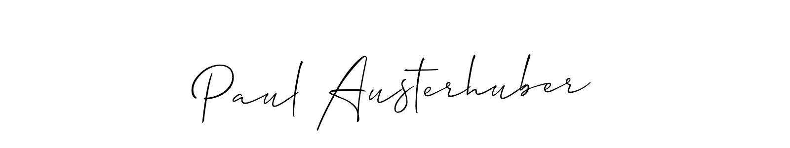 Best and Professional Signature Style for Paul Austerhuber. Allison_Script Best Signature Style Collection. Paul Austerhuber signature style 2 images and pictures png