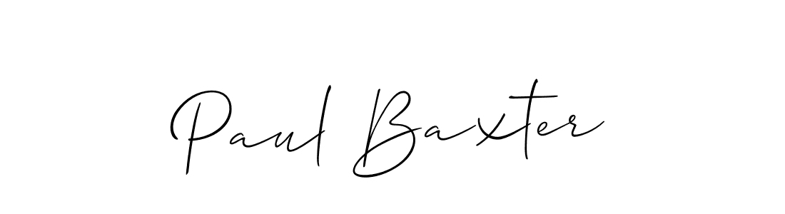 Once you've used our free online signature maker to create your best signature Allison_Script style, it's time to enjoy all of the benefits that Paul Baxter name signing documents. Paul Baxter signature style 2 images and pictures png