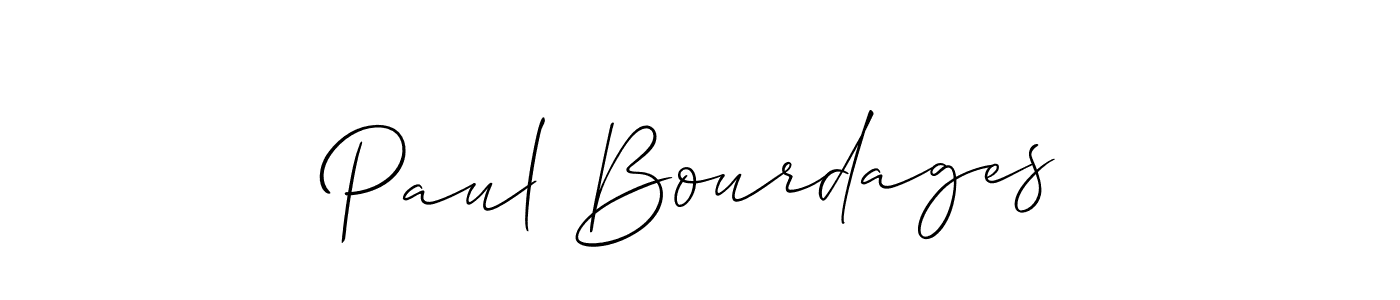 How to Draw Paul Bourdages signature style? Allison_Script is a latest design signature styles for name Paul Bourdages. Paul Bourdages signature style 2 images and pictures png
