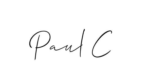 This is the best signature style for the Paul C name. Also you like these signature font (Allison_Script). Mix name signature. Paul C signature style 2 images and pictures png