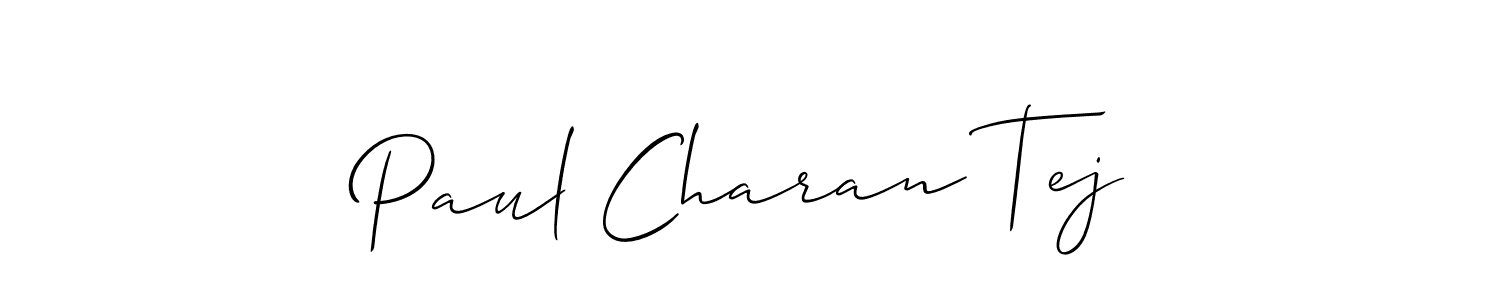 Here are the top 10 professional signature styles for the name Paul Charan Tej. These are the best autograph styles you can use for your name. Paul Charan Tej signature style 2 images and pictures png