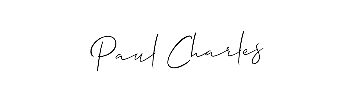 Allison_Script is a professional signature style that is perfect for those who want to add a touch of class to their signature. It is also a great choice for those who want to make their signature more unique. Get Paul Charles name to fancy signature for free. Paul Charles signature style 2 images and pictures png