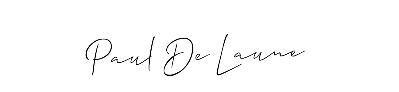 It looks lik you need a new signature style for name Paul De Laune. Design unique handwritten (Allison_Script) signature with our free signature maker in just a few clicks. Paul De Laune signature style 2 images and pictures png