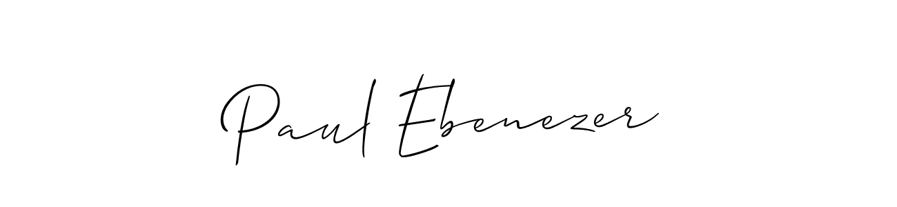 if you are searching for the best signature style for your name Paul Ebenezer. so please give up your signature search. here we have designed multiple signature styles  using Allison_Script. Paul Ebenezer signature style 2 images and pictures png